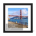 Black Wood Picture Frame With Square Frames 16x16 Inch - Wall Hanging