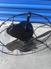 Antique General Electric Ge 13  Brass Blade Oscillating Fan Np16652 Auu Ad1