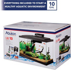 10 Gallon Aquarium Fish Tank Starter Kit With Led Lighting