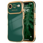  For Iphone Air Case For Women Girls  Cute Wave For Iphone Air 6 5  Dark Green