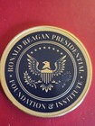 Rare Authentic Vip Attendee President Ronald Reagan Defense Forum Challenge Coin
