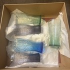 Mcdonalds Retro Glass Set Of 5  1948 2  1955 1961 1992   New Smoke Free House