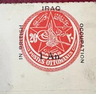 Iraq   Postal Stationary Card Surcharge British Occupation Iraq Poor Condition