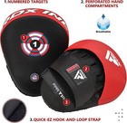 Boxing Focus Mitts By Rdx  Mma  Boxing Pads  Muay Thai Punch Mitts  Kickboxing