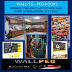 Made In Usa Pegboard Wall Organizer 4ea 24 x16  Plastic Pegboard Panels 96    Wide