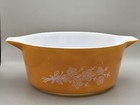 Vintage Pyrex Butterfly Gold 475-b Casserole Dish 2 5qt No Lid 1979