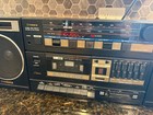 Fisher Ph-406 Boombox Detachable Spkrs Eq Vtg Stereo Radio Works 