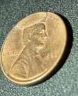 1986 Lincoln Memorial Penny Large Cud Error 1 Cent Coin   in Rust    Rare