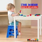 Folding Step Stool -13 Inch Height Premium Heavy Duty Foldable Stool For Kids   