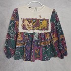 Vintage 90s Disney Lion King 3 Piece Set Girls 4 Patchwork Top Skirt Leggings