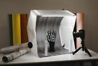     foldio3   Halo Bars       25  Portable Foldable Product Photo Lightning Studio W