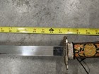 Katana Samurai Steel Sword Engraved Blade