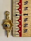 1970s Phi Kappa Phi Honor Society Gold Tone Charm  With Original Box