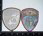 Lot Of 2 Bossier City Louisiana La Shoulder Patches Vintage Obsolete