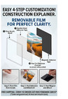       20 Pcs Diy Acrylic Fridge Magnet Kit   Custom Photo card Art   Free Shipping      