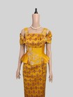 Khmer Traditional Outfit   Cambodian Clothes - 2 Piece  Khmer Shirt   Skirt