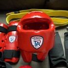 Century Taekwondo Sparring Gear Headgear  Knee   Elbow Pads With Bag Adult Small