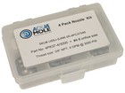 Aqua Mole  4  Pack 3 8  Npt Button Nose Sewer Jetter Nozzle 3000 Psi 4 8 Orifice