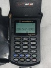 Working Vintage Motorola Startac St7868w Flip Phone With Charger   Case