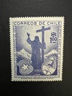 Correos De Chile Buenos Aires 6 De Julio De Blue   1 Stamp 1954 Unused Mnh