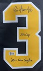 Tim Thomas Signed Bruins Custom Jersey W 2011 Cup   Con Smythe Beckett W Bas Coa