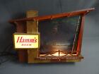 2x Vnt Hamm s Lighted Beer Sign Starry Night Sky Animated Fair Used For Restore