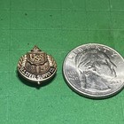 Vintage Us Steel Supply Co 10 Year Service Pin - Copper
