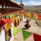 Prayer Flags 25 Flags Tibetan Buddhist Prayer Flags Wind Horse Flags