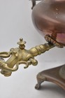 Antique 19th Century Copper   Brass Samovar Large Decorative Tea Urn 36cm