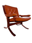 Vintage Leather Siesta Armchair Ingmar Relling 60s Ekornes Easy Chair C30