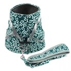 Adjustable Cat Harness Vest Breathable Escape Proof Walking Leash Set
