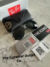 Store Display Rayban Aviator Black Rb3025 Standard 58mm Large 62mm Men   Women