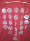 Handmade Shell Wind Chimes Capiz Shell Wind Chime Outdoor Indoor Decor