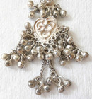 Turkey Ottoman Islamic Tribal Antique Silver Sterling Pendant For Head Ornament