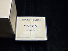 Vintage 50s My Sin By Lanvin Splash Extrait pure Parfum 1 4 Oz 7 Ml In Box 