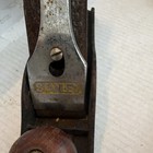 Vintage Stanley Bailey Bench Plane 2in Steel Blade Wood Handle 9in Length