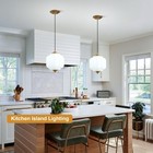 Vintage Milk Glass Pendant Light  9in Art Deco Chandelier With Bulb  Antique    