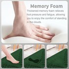 Soft Non Slip Bath Mat Quick Dry Absorbent Bathroom Rug Machine Washable