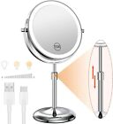 Hollywood Vanity Makeup Mirror With Lights 9 12 Led Bulbs Tabletop Wall Metal