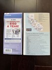 Aaa Road Map   Official California State Map Combo - 2 Map Lot-