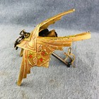 Antique Markel    Vtg Art Deco Slip Shade Chandelier 2 Light Mount Fixture