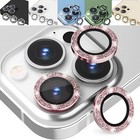 For Iphone 16 15 14 13 Pro Max pro plus Camera Lens Protector Bling Diamond Lens