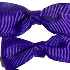 5x Set Multi-color Sequin   Grosgrain Ribbon Mini Hair Bows 