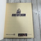 The Songs Of Kris Kristofferson Vintage Sheet Music Book Chappell Music Co