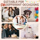 22th Birthday Candles Track Number Candles Silver 3d Design Cake Decoration