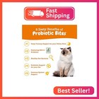 Zesty Paws Cat Probiotic Bites - Probiotics For Cats  Chicken  60 Ct