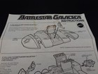 Vintage 1978 Battlestar Galactica Instructions Cylon Raider  Colonial Scarab    