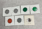 Lot Of Seven  7  Us Sales Tax Tokens - Az  Wa    Utah Jss