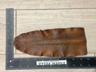 Marble Brown Hand Stained Dyed Genuine Beaver Tail Hide Skin Leather Shark 202