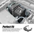 Bevinsee Secondary Battery Tray Compatible With Toyota 4runner 2010-2023 5th    
